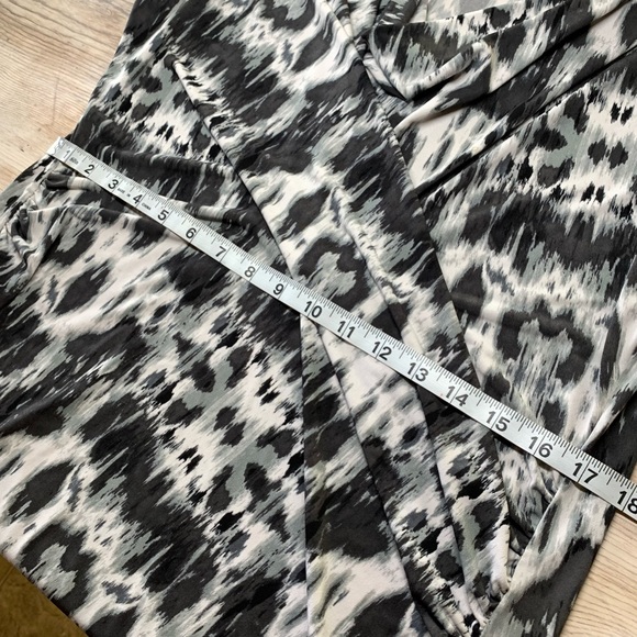 NY&C Stretch Draped Cowl Neck Sleeveless Blouse - Picture 11 of 11